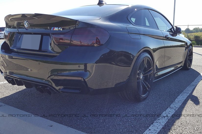 BMW F82 F83 M4 Performance Carbon Fiber Side Skirts - JL Motoring
