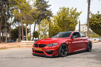 BMW F82 F83 M4 Performance Carbon Fiber Side Skirts - JL Motoring