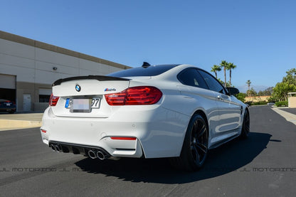 BMW F82 M4 Coupe Performance Style Carbon Fiber Trunk Spoiler - JL Motoring