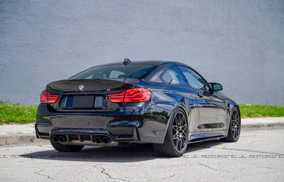 BMW F82 M4 Coupe Performance Style Carbon Fiber Trunk Spoiler - JL Motoring