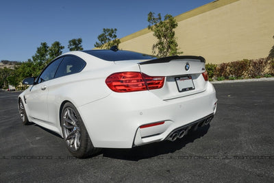BMW F82 M4 Coupe Performance Style Carbon Fiber Trunk Spoiler - JL Motoring