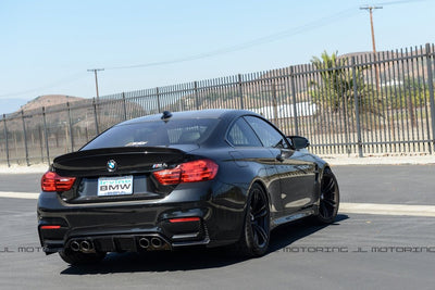 BMW F82 M4 Coupe V2 Carbon Fiber Trunk Spoiler - JL Motoring