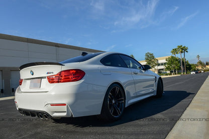BMW F82 M4 Coupe V2 Carbon Fiber Trunk Spoiler - JL Motoring