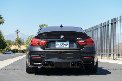 BMW F82 M4 Coupe V2 Carbon Fiber Trunk Spoiler - JL Motoring