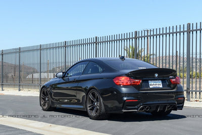 BMW F82 M4 Coupe V2 Carbon Fiber Trunk Spoiler - JL Motoring