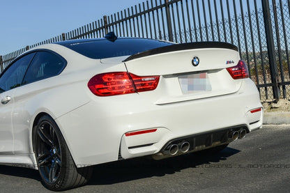 BMW F82 M4 Coupe V2 Carbon Fiber Trunk Spoiler - JL Motoring