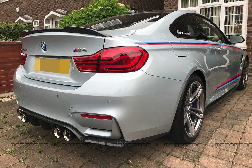 BMW F82 M4 CS Carbon Fiber Trunk Spoiler - JL Motoring