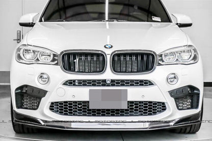 BMW F85 X5 M F86 X6 M Carbon Fiber Front Lip - JL Motoring