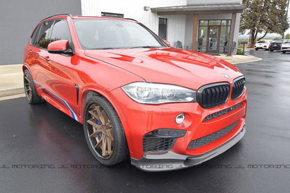 BMW F85 X5 M F86 X6 M Carbon Fiber Front Lip - JL Motoring