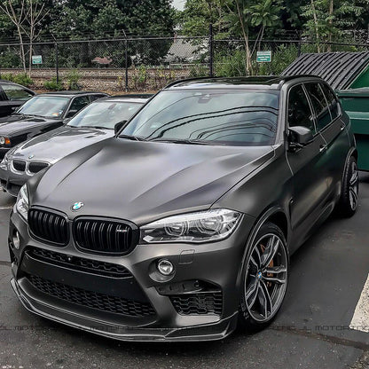 BMW F85 X5 M F86 X6 M Carbon Fiber Front Lip - JL Motoring