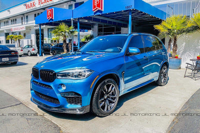 BMW F85 X5 M F86 X6 M Carbon Fiber Front Lip - JL Motoring