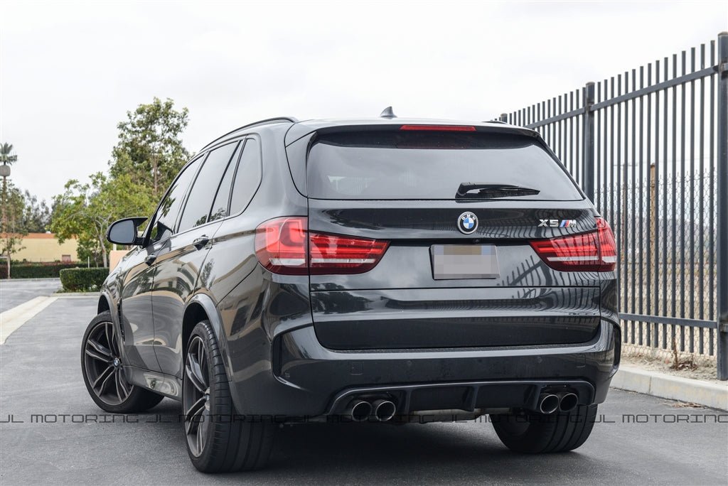 BMW F85 X5 M F86 X6 M Carbon Fiber Rear Diffuser - JL Motoring