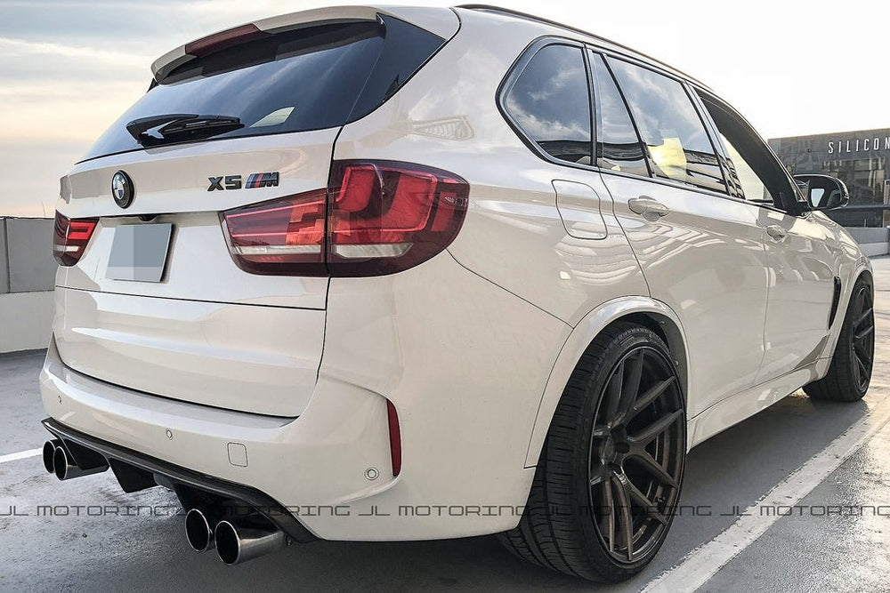 BMW F85 X5 M F86 X6 M Carbon Fiber Rear Diffuser - JL Motoring
