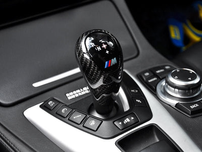 BMW F85 X5M F86 X6M carbon fiber gear selector trim - JL Motoring