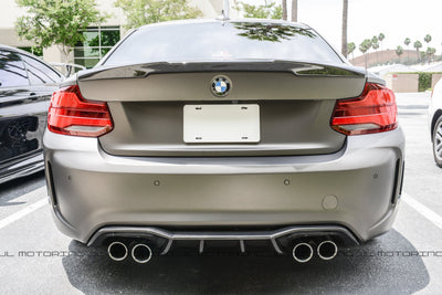 BMW F87 M2 Carbon Fiber Rear Diffuser - JL Motoring