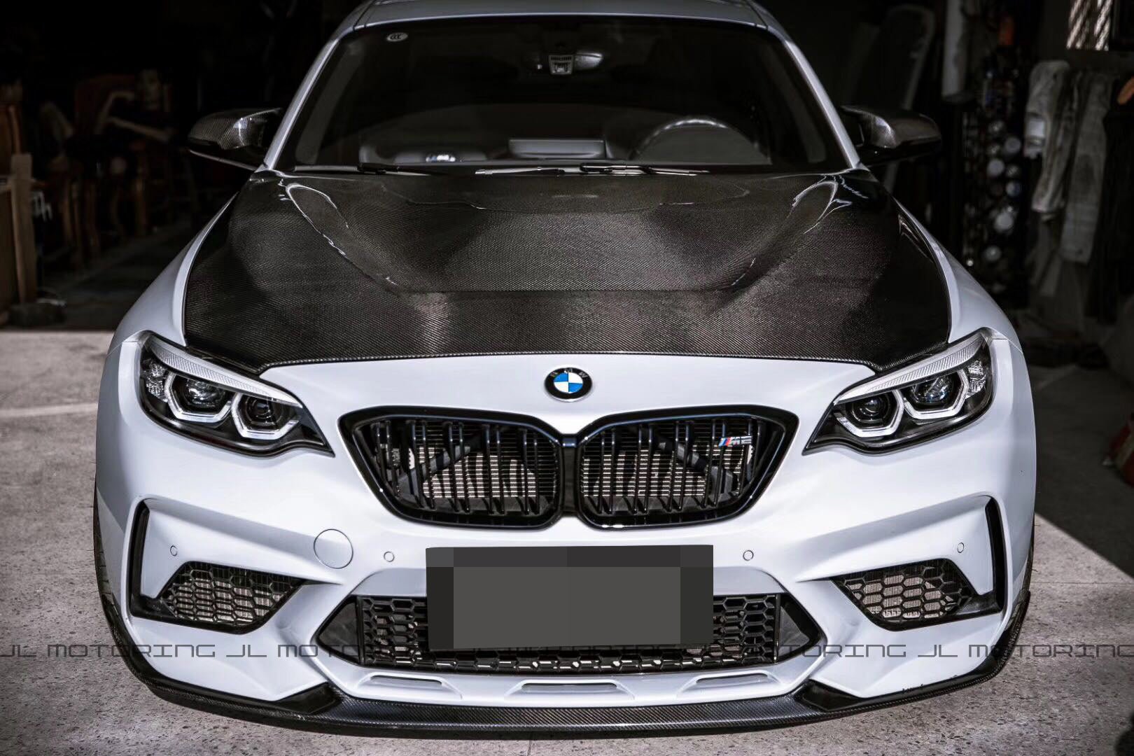 BMW F87 M2 Competition Carbon Fiber Front Lip - JL Motoring