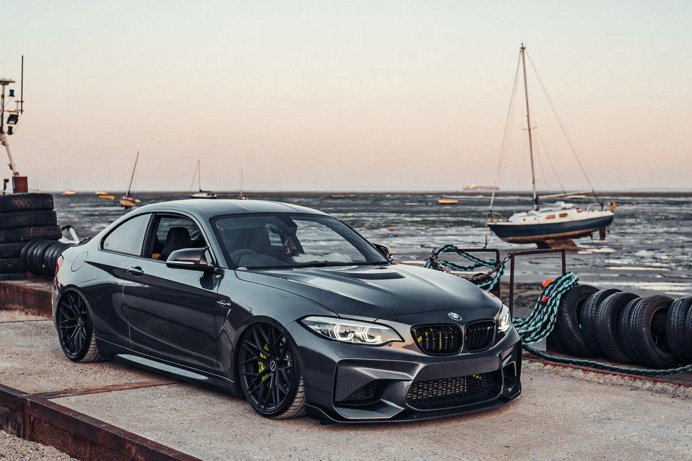 BMW F87 M2 GT Carbon Fiber Front Lip - JL Motoring
