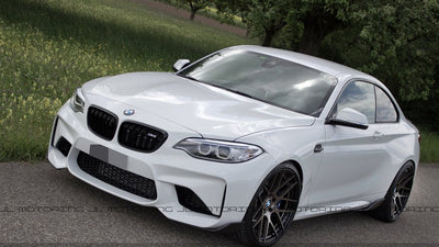 BMW F87 M2 Performance Carbon Fiber Front Splitters - JL Motoring