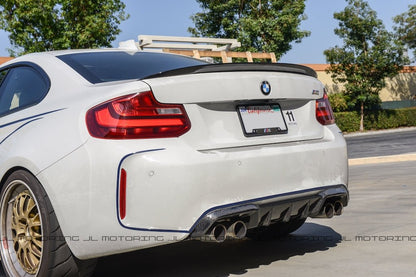 BMW F87 M2 Performance Carbon Fiber Rear Diffuser - JL Motoring