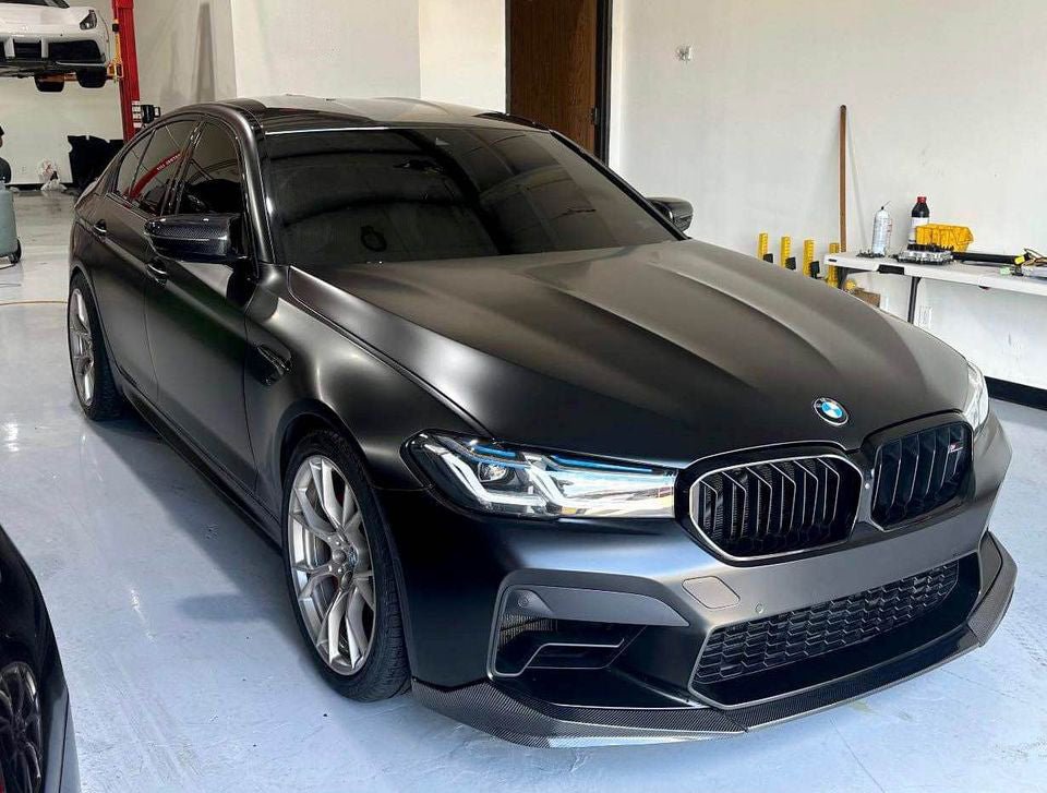 BMW F90 LCI M5 2021 - 2023 Performance Carbon Fiber Front Lip - JL Motoring