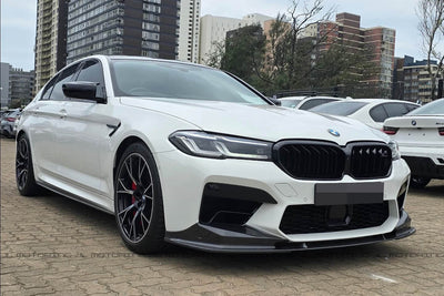 BMW F90 M5 3D Carbon Fiber Front Lip - JL Motoring
