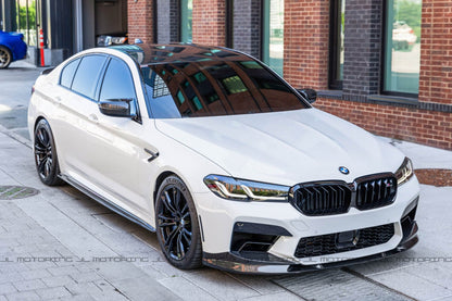 BMW F90 M5 3D Carbon Fiber Front Lip - JL Motoring