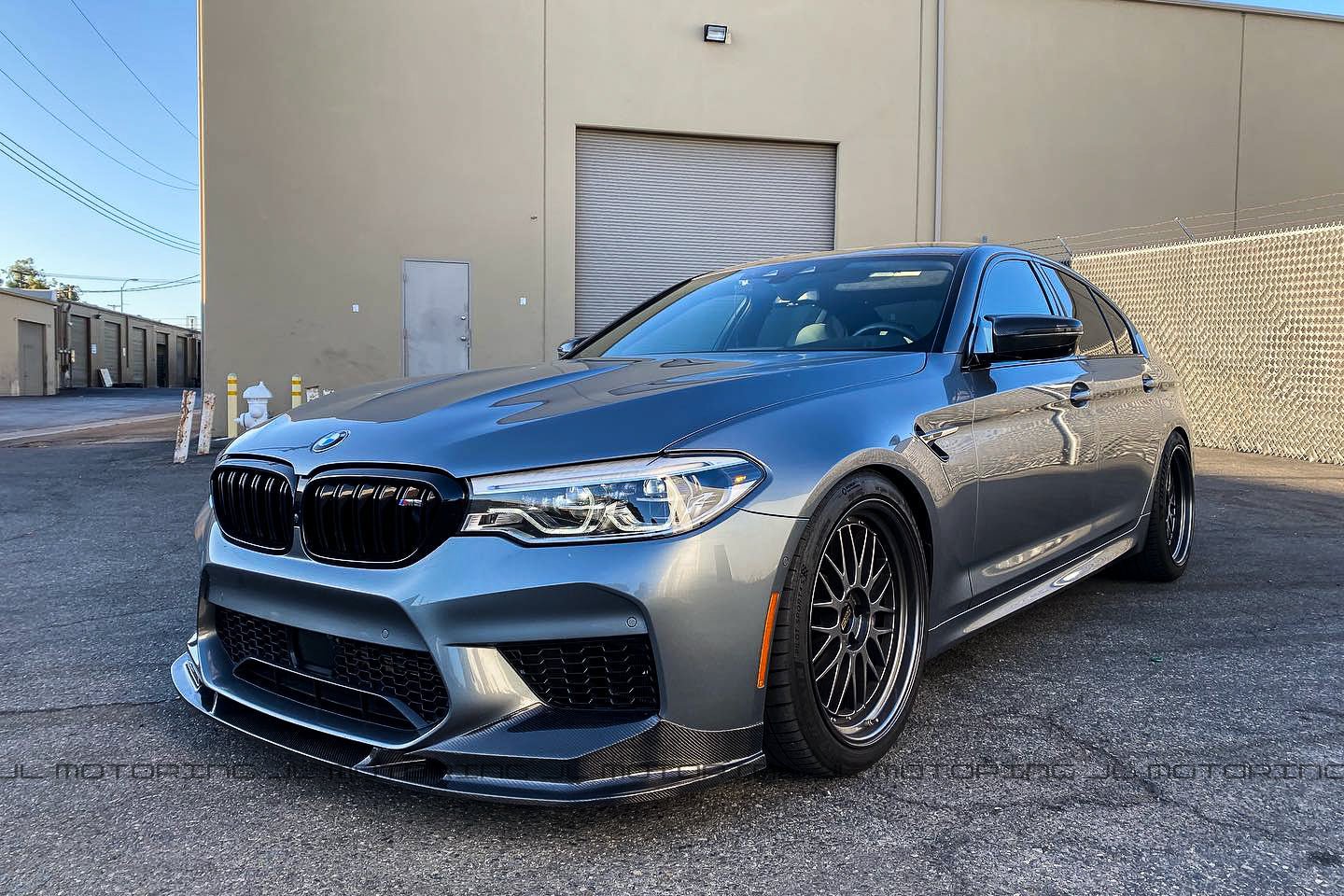 BMW F90 M5 3D Carbon Fiber Front Lip - JL Motoring
