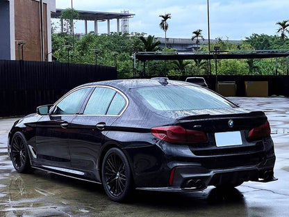 BMW F90 M5 3D Carbon Fiber Rear Diffuser - JL Motoring