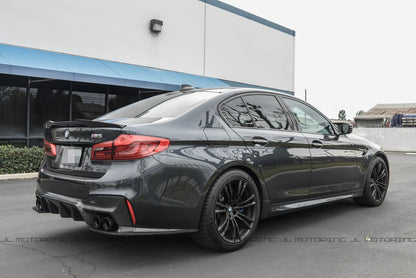 BMW F90 M5 3D Carbon Fiber Rear Diffuser - JL Motoring