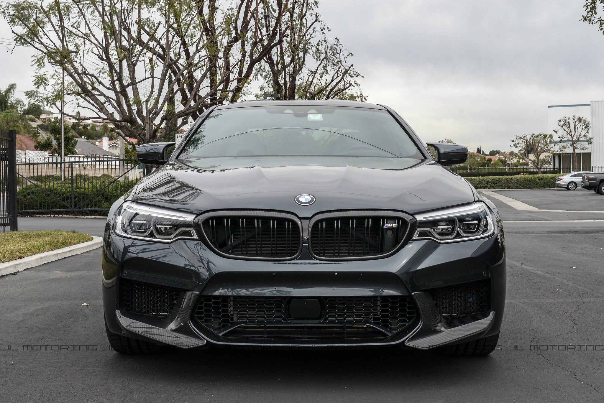 BMW F90 M5 Performance Carbon Fiber Front Splitters - JL Motoring