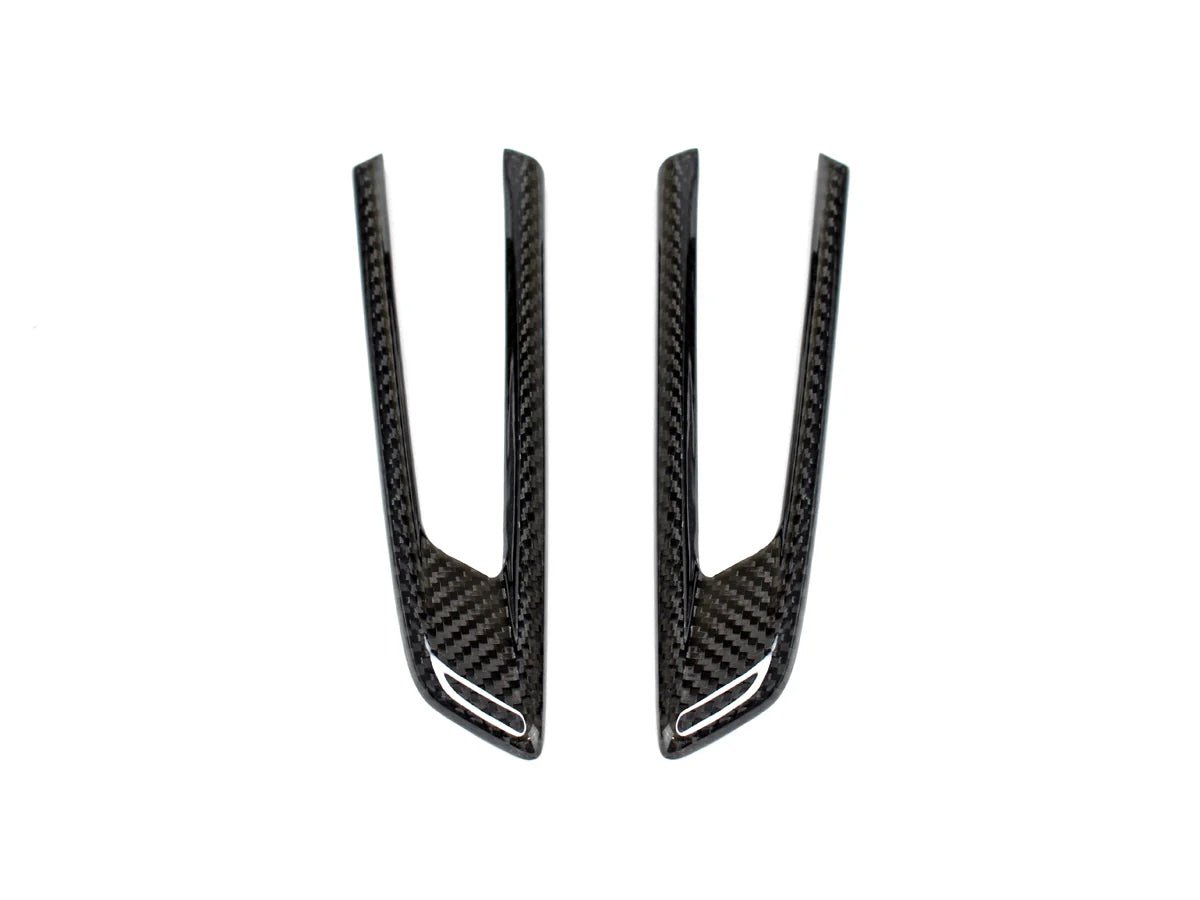 BMW F91 F92 F93 M8 Carbon Fiber Fender Covers - JL Motoring