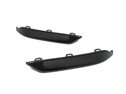 BMW F91 F92 F93 M8 Carbon Fiber Front Splitters - JL Motoring