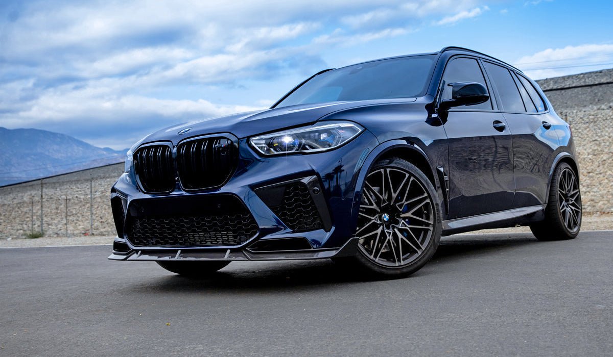 BMW F95 X5 M Carbon Fiber Front Splitters - JL Motoring