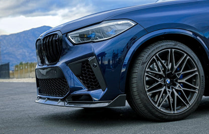 BMW F95 X5 M Carbon Fiber Front Splitters - JL Motoring