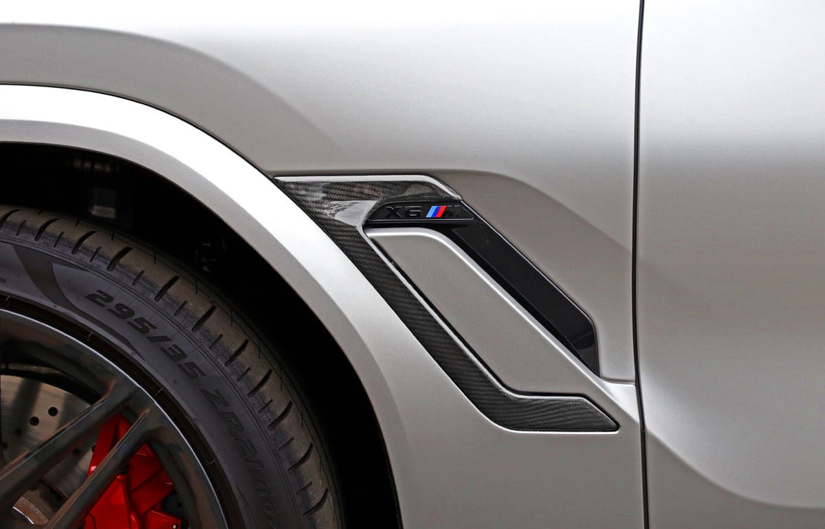 BMW F96 X6 M Carbon Fiber Fender Trims - JL Motoring