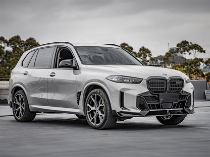 BMW G05 LCI X5 M Style Carbon Fiber Front Grilles - JL Motoring