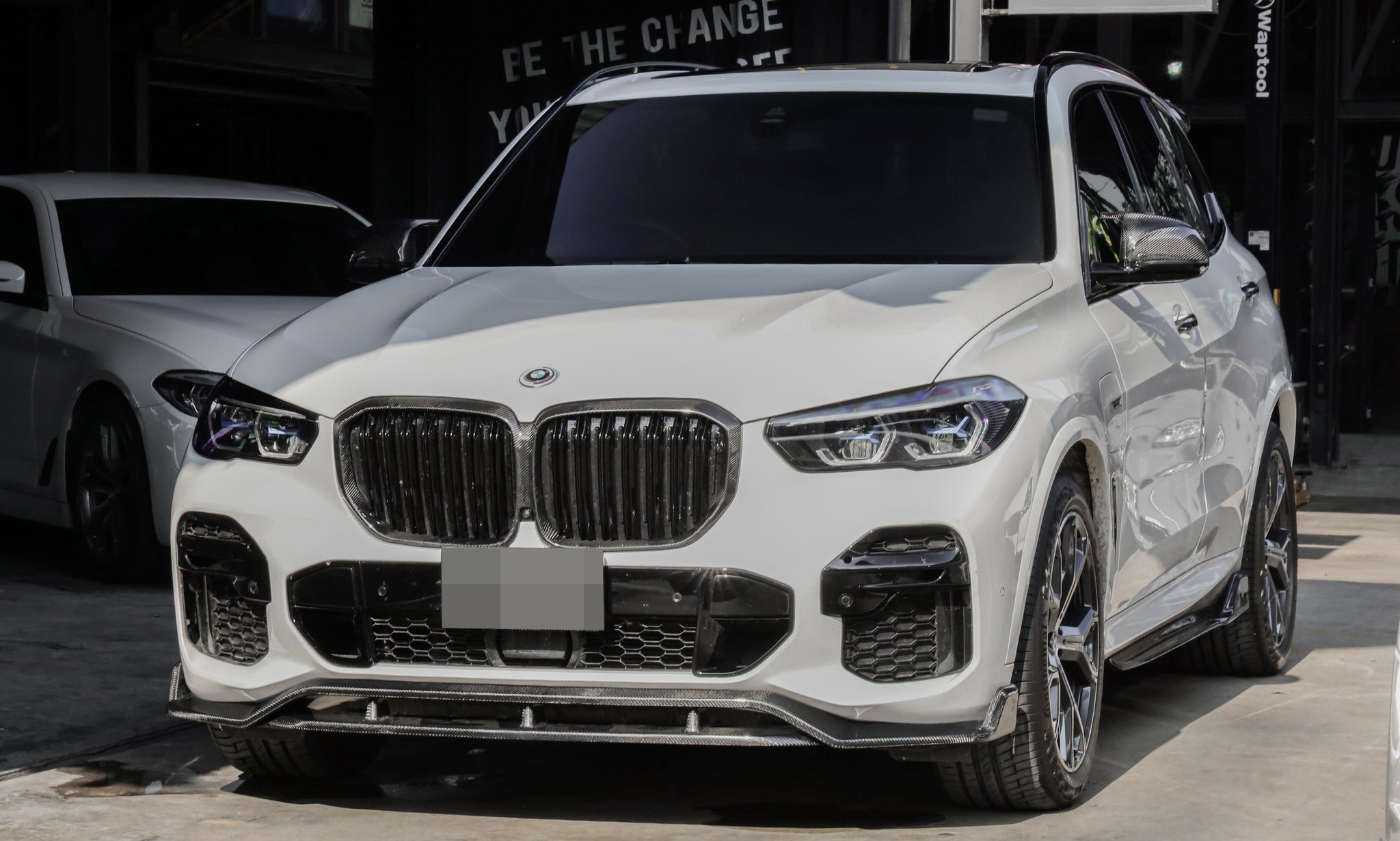 BMW G05 X5 M Sport Carbon Fiber Front Lip - JL Motoring