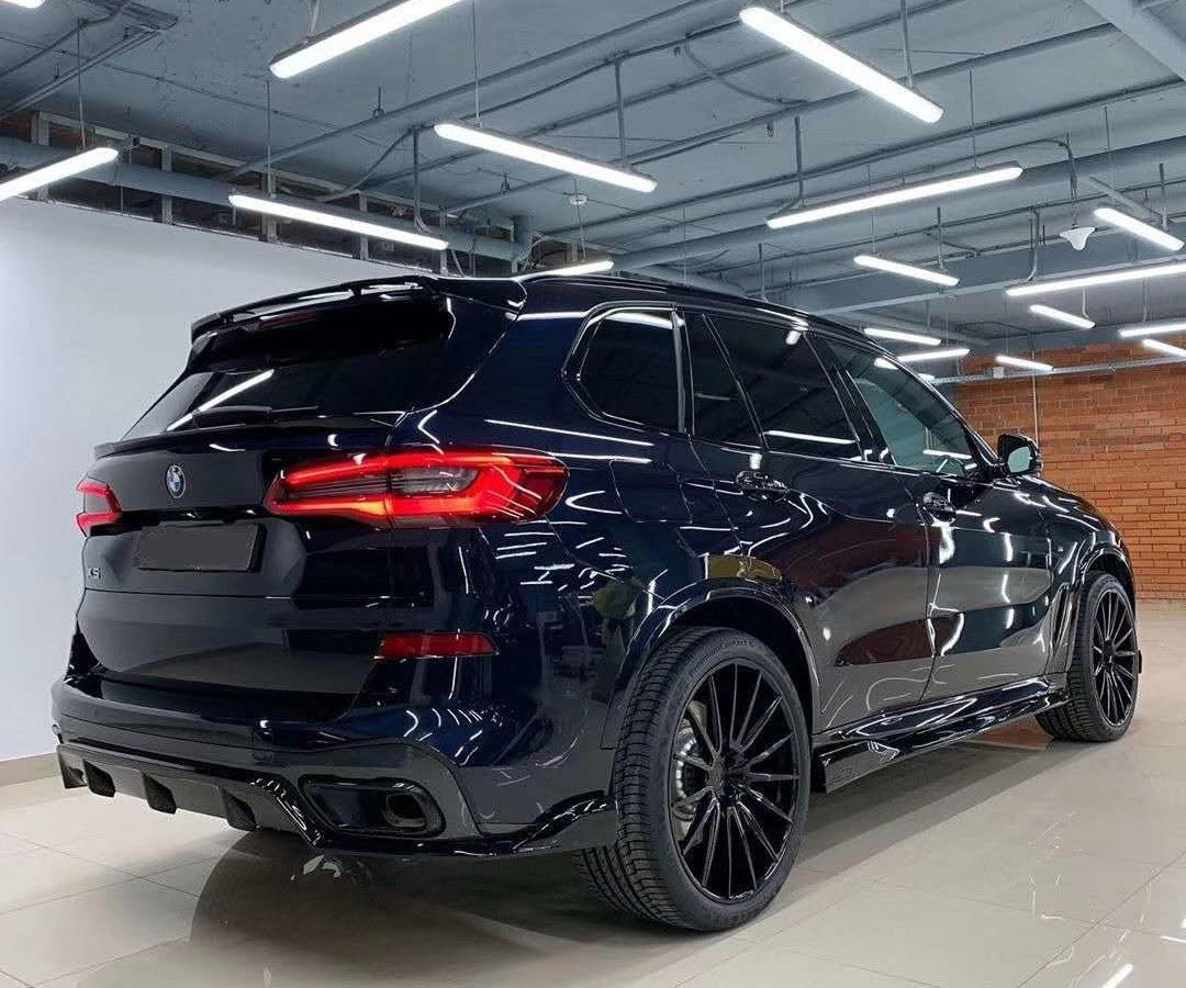 BMW G05 X5 M Sport Rear Diffuser Side Extensions - JL Motoring