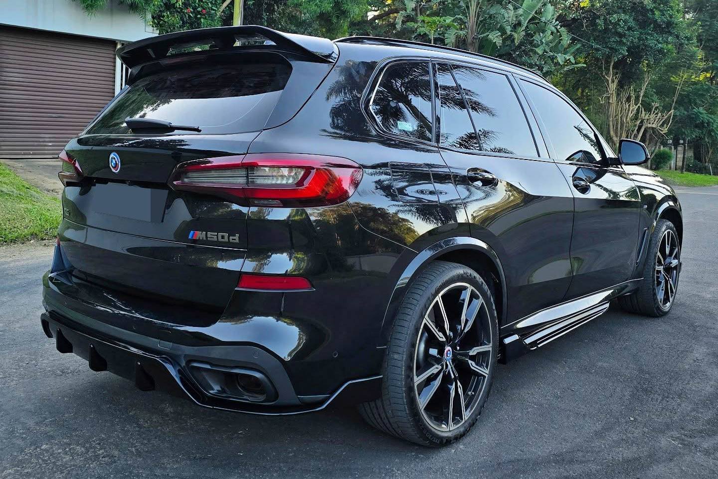 BMW G05 X5 M Sport Rear Diffuser Side Extensions - JL Motoring