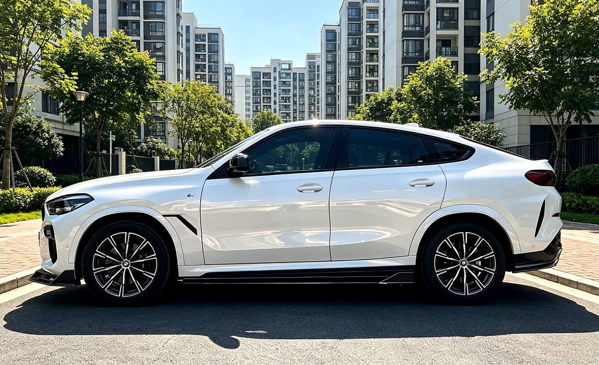 BMW G06 X6 M Sport Side Skirts Extensions - JL Motoring
