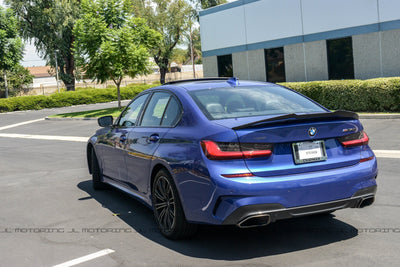 BMW G20 3 Series GTX Carbon Fiber Trunk Spoiler - JL Motoring