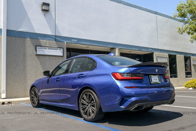 BMW G20 3 Series GTX Carbon Fiber Trunk Spoiler - JL Motoring