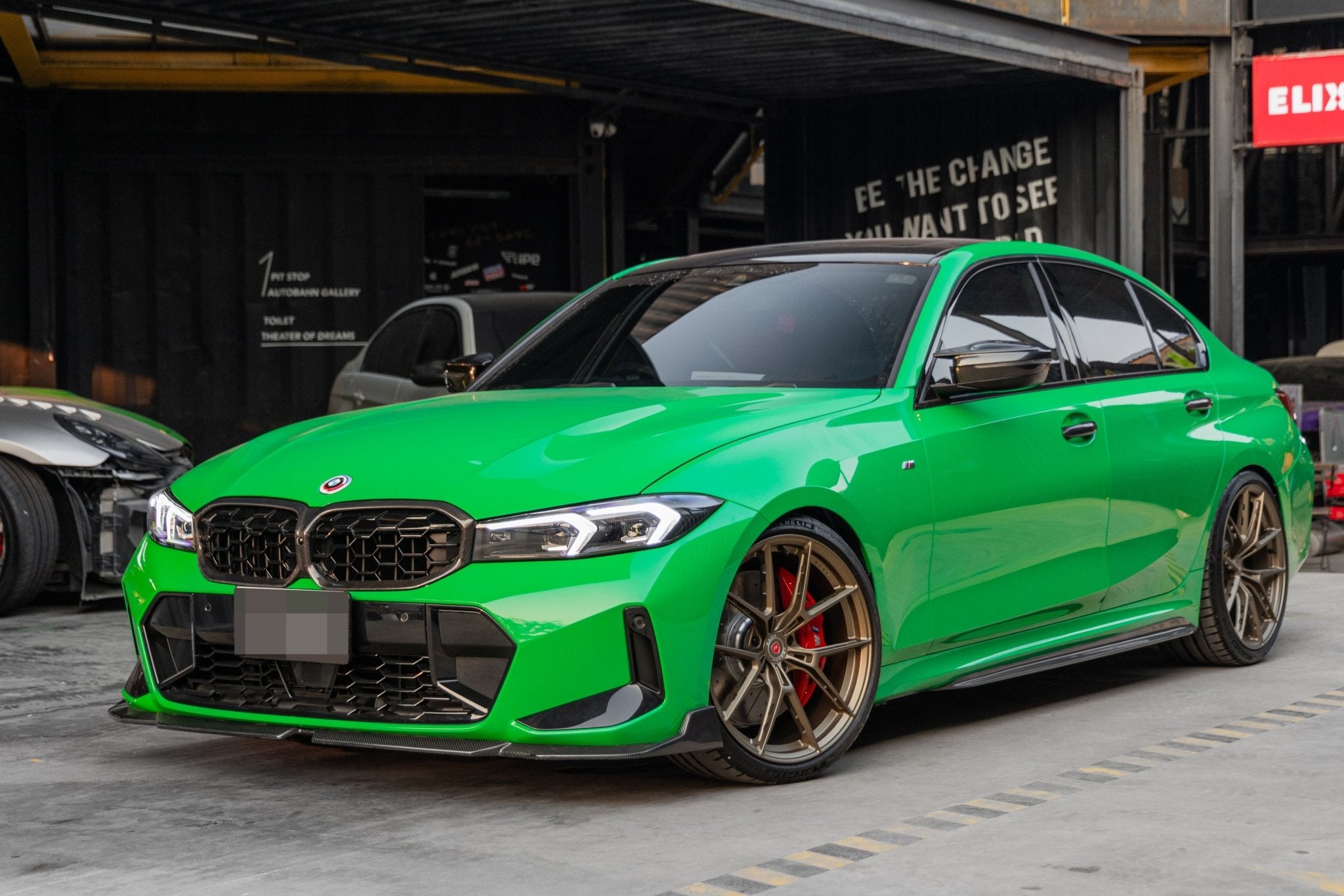 BMW G20 G21 LCI 3 Series M Sport Performance Carbon Fiber Front