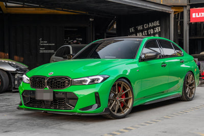 BMW G20 G21 LCI 3 Series M Sport Performance Carbon Fiber Front Splitters - JL Motoring