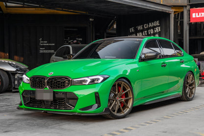 BMW G20 G21 LCI 3 Series M Sport Performance Carbon Fiber Front Splitters - JL Motoring