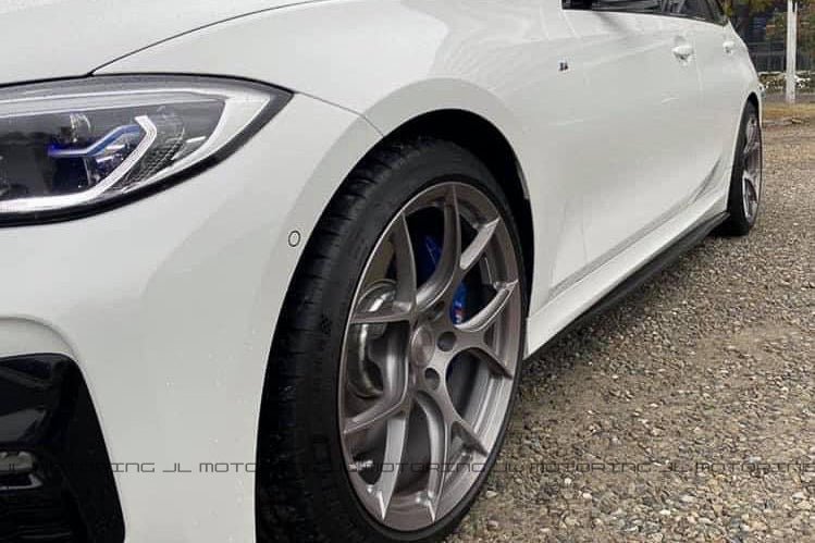 BMW G20 M340 3 Series M Sport GT Carbon Fiber Side Skirts - JL Motoring