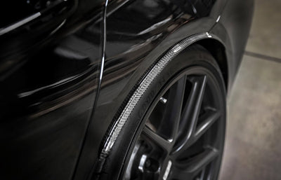BMW G30 5 Series Carbon Fiber Rear Wheel Arch Extensions - JL Motoring