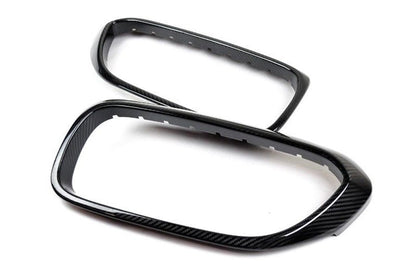 BMW G30 Carbon Fiber Front Grille Covers - JL Motoring