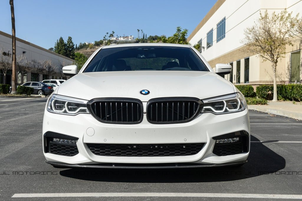 BMW G30 Carbon Fiber Front Grille Covers - JL Motoring