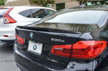 BMW G30 F90 M5 Carbon Fiber Trunk Spoiler - JL Motoring